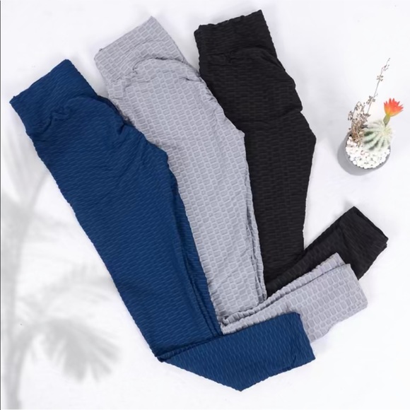 Textured Honeycomb Leggings - Picture 7 of 8